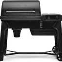 Traeger Grills Woodridge Electric Wood Pellet Grill and Smoker, Wi-Fi Temperature Control up to 500 Degrees, 860 Sq. In. Cooking Capacity, 6-in-1 for Outdoor Grilling, Smoking, and BBQ, TFB86MLH Black