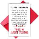 2 x TQDaiker Romantic Poem Valentines Day Poem Cards,Sweet Anniversary Card for Husband Wife,Happy Valentines Day Cards for Him Her,Envelope Included.