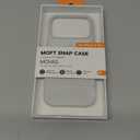 MOFT for iPhone 17 Pro Case- MOVAS Snap Case, MagSafe Compatible, Soft-Touch Vegan Leather, Classic Minimalist Design, Lightweight, Stain-Resistant & Camera Protection, Misty Cove