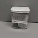 Brown Sugar Container Airtight, 2 Quart Brown Sugar Keeper Storage Container with Spoon (5.91"L x 4.72W x 6.69"H)