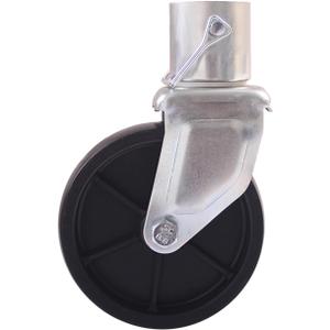 Trailer Jack Single Wheel, Silver