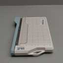 We R Memory Keepers Mini Guillotine Paper Trimmer  Blue, Compact Paper Cutter, 1/4-Inch Grid for Precision Cutting, Cuts Up to 3 Sheets, Perfect for Card Making, Journals, and Small Craft Projects