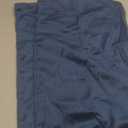 DEZENE Lumbar Pillow Covers 12x20 Midnight Blue: Pack of 2 Cozy Soft Velvet Rectangular Modern Luxury Decorative Throw Pillow Cases for Sofa Couch Living Room Bed Home Decor