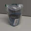 Owala SmoothSip Slider Insulated Stainless Steel Coffee Tumbler, Reusable Iced Coffee Cup, Hot Coffee Travel Mug, BPA Free 12 oz, Grey/Blue (High Dive) | SmoothSip, Slider, Insulated, Reusable, Iced Coffee Cup