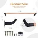 4FT Ballet Barre Wall Mount, Ballet Barre for Home, Ballet Barre, Freestanding Ballet Barre for Home Adult, Ballet Bar for Home Workout Dance Equipment