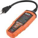 Klein Tools RT310 Outlet Tester, AFCI and GFCI Receptacle Tester for North American AC Electrical Outlets