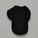 ZLYC Chemo Headwear for Women Brim Visor Head Scarf Pre Tied Headwraps Lightweight Skull Cap (Ripped Black)