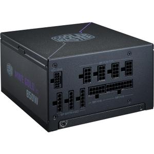 Cooler Master MWE Gold 850 V3 Fully Modular Power Supply 850W 80+ Gold Certified PSU, Cybenetics Platinum, 90 12V-2x6 PCIe 5.1, ATX 3.1 Support, Low Noise Zero-RPM Mode