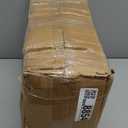 4 Pack Stanchions Post with Velvet Rope, Crowd Control Stanchions, Queue Pole for for Movie Theater, Party Supplies(Black)