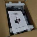 1200W Fog Machine with RGB 6LEDs Lighting Smoke Haze Generator Stage Effect Equipment for Play Theater Professional Stage Home Entertainment Halloween Party DJ Nightclub Wedding (Black)