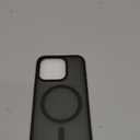 SUPFINE Magnetic for iPhone 16 Pro Case (Compatible with MagSafe) (Military Grade Drop Protection) Translucent Matte Shockproof with Anti-Fingerprint Phone Cover,Black