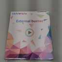 Dainty External Blu-ray Drive Support for Blu-ray DVD/CD Player/Read/Write, USB 3.0 &/Type-C, Support for Blu-ray/DVD/CD, BD Drive, Windows 7-11 & Mac, PC-Compatible, M-DISC(Black)