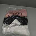 Riyiper 3 Pack Women's Oversized T-Shirt Half Sleeve Summer Tees Casual Loose Fit Crew Neck Basic Tops (Black, White, Pink)