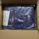 POOLHACKER 2025 Upgrade 12 ft Round Winter Pool Cover - 12ft Round Above Ground, 4 Foot Overlap Extra Thick 420D Pool Cover with Pulley and Cable (Blue)