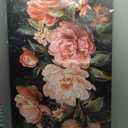 Flower Wall Decor Pink and White Botanical Painting Home Decor Aesthetic Framed Artwork for Living Room Bedroom Office Room Decor 24"x 48"