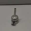 Hot Air Welding Nozzles 5mm Standard Round Tip, Stainless Steel Welding Nozzle Replacement for Hot Air Plastic Welder Heat Gun