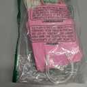 qiqee 24PCS Mini Gift Bag with Handles Bulk 4.5"x2.5"x6" Gift Bags Pink Bags Multiple Uses