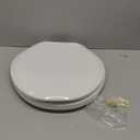 Centoco 3800SC-001 Elongated Plastic Toilet Seat with Safety Close, Light Weight Residential, White