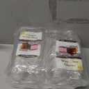 Party Essentials 5 OZ Mini Clear Plastic Dessert Parfait Cup for event Small Round Serving Goblet Wine Shot Disposable Fruit Ice Cream Mousse Pudding Appetizer Bowl, 40 Cups