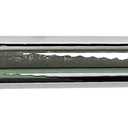 Westbrass D124-2-26 3/8" x 20" Brass Flat Head Toilet Riser Supply Line, Polished Chrome (2-Pack)