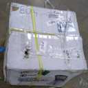 Office Star Deluxe Breathable ProGrid Back Armless Folding Chair 2-Pack with Rolling Casters and Titanium Finish Frame, Coal FreeFlex