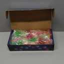 SCIONE 24 Pack LED Light Up Fidget Spinner Bracelets, Glow in The Dark Party Favors for Kids 4-8 8-12, Treasure Box Toys, Birthday Gifts, Carnival Prizes, Christmas Goodie Bags Stuffers for Kids