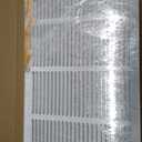 Fancat 24x12 Duct Opening | Steel Return Air Grille | Vent Cover Grill for Sidewall and Ceiling | HVAC Cold Air Intake Grille | White | Outer Dimensions: 25.75"W X 13.75", 24''Wx12''H [Duct Opening]