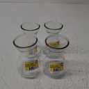 4 Pcs Clear Hyacinth Vase for Flower Pots Clear Light Bulbs Small Aquatic Flower Vases Decorative Vase Clear Vase Home Decor Vase