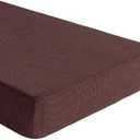 SearchI Stretch Jacquard Sofa Couch Cushion Covers Replacement Reversible Cushion Slipcovers Sofa Seat Cover Furniture Protector Sofa Slipcover Soft with Elastic Bottom, (Medium, Coffee)