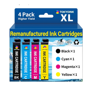 TOKYOINK 822XL Ink Cartridges Combo Pack Remanufactured Replacement for Epson 822 Ink Cartridge T822XL for Workforce Pro WF-3820 WF-3823 WF-4820 WF-4830 WF-4833 WF-4834 Printers Ink (4 Pack)