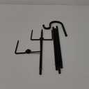 Shepherd Hooks for Outdoor, 1 Pack 62 Inch Bird Feeder Pole with 5 Prongs Base for Hanging Lantern, Hummingbird Feeder, Lightweight Plant, Shepherds Hook for Bird Feeders for Outside