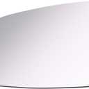 ReYee Mirror Glass fit for 2008 2009 2010 2011 2012 Chevy Malibu LS, LT 2007 2008 2009 Saturn Aura Driver Left Side Mirror Glass LH No Backing Plate Flat Including Adhesive