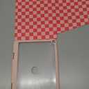 Kidcube for Kindle Fire HD 10/10 Plus Tablet Case - 13th/11th Generation (2023/2021) 10.1" Women Girls Cute Girly Kawaii Design Rotating Stand Pencil Holder Folio Cases for Amazon Fire HD 10/10 Plus (4-Pink Plaid)