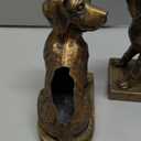 Book Ends for Shelves to Hold Books Heavy Duty,Decorative Bookend for Bookshelf Dcor,Cute Animal Dog Book Stopper Labrador Retriever Statues for Home, Office Desk Decoration,1pair