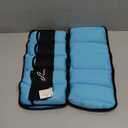 Sportneer Adjustable Ankle Weights Set - 1 Pair (2-10 lbs) Removable Sandbags for Women & Men, Comfortable Neoprene Leg Weights for Walking, Running, Pilates, Yoga, Home Workout & Physical Therapy (Blue)