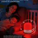 670nm Red Light for Sleep, 100% Blue Light Blocking, 360 Red Night Light Lamp with Remote & Touch Control, Dimmable, 4 Timers, Melatonin Promoting Natural Sleep Aid for Bedside Bedroom, Baby Nursery