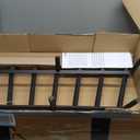 Fireplace Grate 24 Inch, Fireplace Grates Heavy Duty Cast Iron Solid Steel 7 Bars Fire Pit Grate with 6 Support Legs, Fireplace Log Grate Outdoor Indoor Wrought Iron Wood Burning Rack