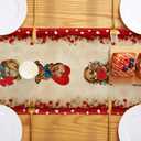 Vintage Valentine's Day Table Runner Valentines Decorations - Red Love Vintage Style Boys and Girls Valentines Day Anniversary Home Kitchen Dining Table Decor, Valentines Party Decor 13 x 72 Inch