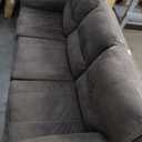 Signature Design by Ashley Navi Modern Queen Sofa Sleeper with Removable Cushions, Dark Brown