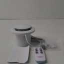 4 inch Bathroom Exhaust Fan with Remote 2 Way 6 Speed Upgraded Powerful Low Noise Vent Fan 3000RPM DC Motor Energy Saving Household Ventilation Fans for Attic Basement Garage Washroom P106A2 (White)