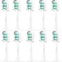 Futulkyus Toothbrush Replacement Heads for Philips Sonicare C1 C2 ProtectiveClean 4100 5100 Electric Toothbrush Head 1 2 Series Plaque Control Snap-on, 10 Pack