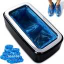 Shoe Cover Dispenser Automatic Shoe Cover Machine with 200pcs Shoe Covers Disposable Portable Automatic Shoe Cover Dispenser Shoe Booties Disposable Non Slip for Home Office Factory Supermarket