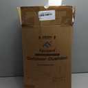 Favoyard Outdoor Chair Cushion Set of 4 Rainproof & Color Fade Resistant 17 x 16 x 2 in Square Corner Patio Furniture Cushions with Waterproof Hidden Zipper Attach Ties for Dining Table Chairs Seats