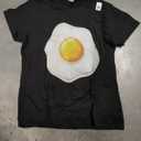 Egg Costume T-Shirt Funny Christmas/Halloween Egg Shirt T-Shirt, Size Ladies L