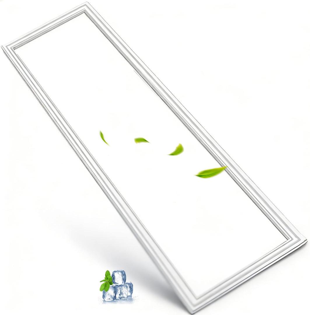 Upgraded 6219 2159075 2159083 Refrigerator Door Gasket Replacement Compatible with Whirlpool KitchenAid Kenmore, 2159083 Fridge Gasket Replace 2159071 2159079 2171177 W10911422 Freezer Seal