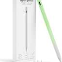 Stylus Pen for iPad 2018-2026, Magnetic Adsorption, Tilt Sensitivity, Pixel Precision, Pencil for iPad A16 10th/9th/8th/7th/6th Gen, iPad Air 11/13 M2/M3/5/4/3, Pro 11/12.9/13 M4, Mini 5/6/A17 Pro, Green