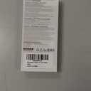 BTArtbox Press On Nails Short - Almond French Tip Press On Nails with Glue for Women, Soft Gel Glue On Nails in 16 Sizes - 32 Stick On Nails Kit, White French