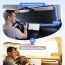 Windshield Sun Shade for Sedans, SUVs & Trucks, Fit for Ford, Hyundai, Toyota, Nissan & More | Multi-Layer UV Block & Heat Insulation | Keeps Car Cool & Protects Interior, Easy Storage with Bag
