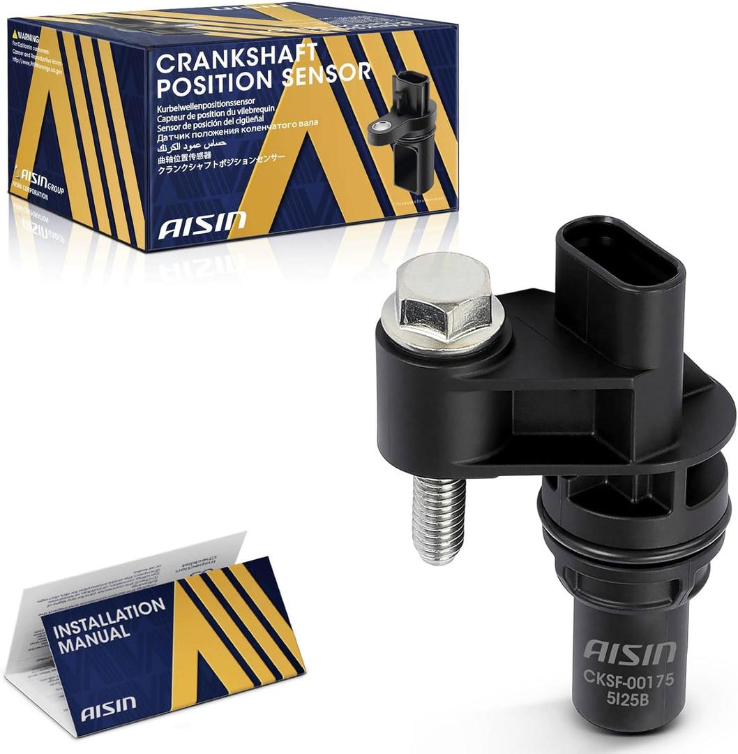 AISIN AFTERMARKET CKSF-00175 Engine Crankshaft Position Sensor - Compatible with Subaru Outback Legacy BRZ 13-17, Forester 11-17, Crosstrek 16-17, Impreza 12-17, WRX STI 15-17, XV Crosstrek 13-15