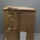 IRIS USA Dog Food Storage Container with Wheels, Airtight Lid, 2-Cup Scoop, Up to 54 Pounds Pet Food Storage, Built in Scoop Storage in Lid, Versatile Pet Food Bin, Portable, BPA Free, Gray/Dark Gray